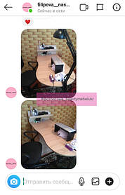 Маникюрный столик, дуб сонома 5