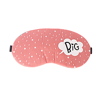 Удобная и милая маска для сна "Big" Повязка на глаза детская. Наглазная маска женская