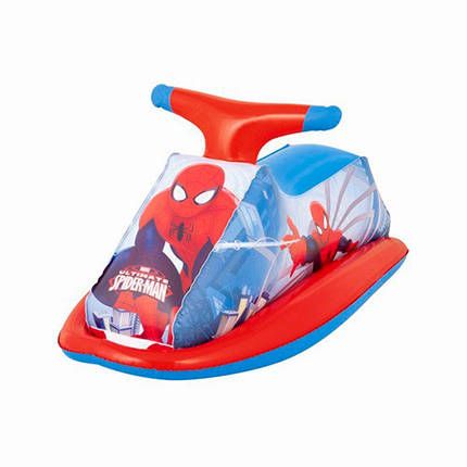 Плотик скутер Bestway 98012 скутер 28-27-4 см Скутер Spider Man, фото 1