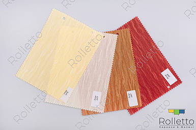 Тканинні ролети відкритого типу "Лазур", ціна за 0,5 м.кв