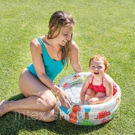 Дитячий надувний басейн Intex 57106, «Динозавр» (61 х 22 см), фото 2