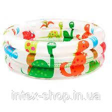 Дитячий надувний басейн Intex 57106, «Динозавр» (61 х 22 см), фото 1
