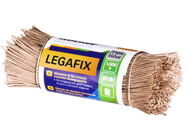 Шпагат-дріт Штокер Legafix що саморозкладається 15 см / 1000 шт (Stocker 20315)