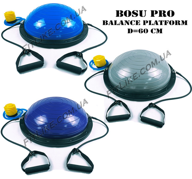 Купить Полусфера Bosu для баланса 60 см PRO Balance Platform ...