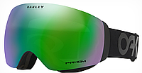 Горнолыжная маска Oakley Flight Deck XM Factory Pilot Blackout Линза Prizm Jade Iridium