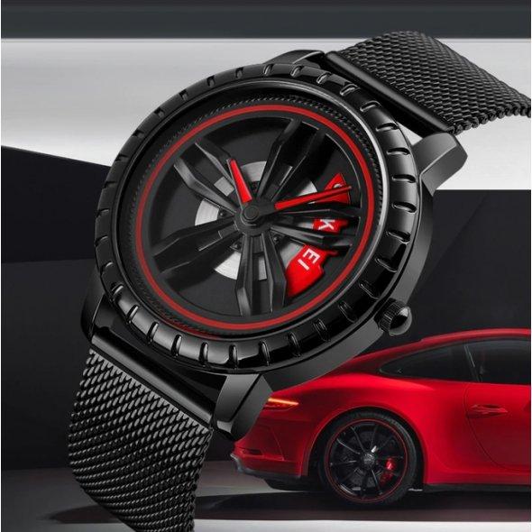 Чоловічі наручні годинники Skmei Formula Чорний з червоним