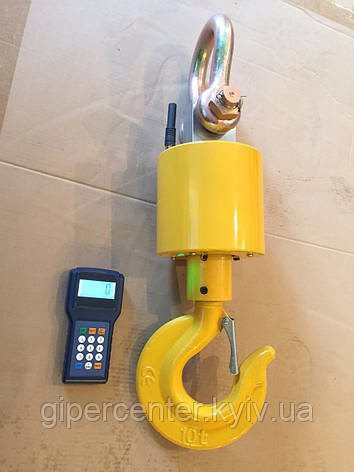 Ваги кранові Центровіс OCS-10t-XS3 до 10000, дискретність 5 кг із радіоканалом, фото 2