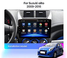 Android магнітола для Suzuki Alto Nissan Pixo Celerio Cultus 2009-2016 Maruti Alto 800 2015+