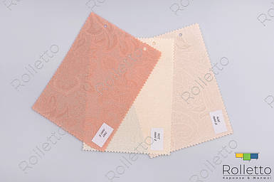 Тканинні ролети відкритого типу "Арабеска", ціна за 0,5 м.кв