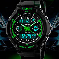Мужские наручные часы Skmei S-Shock Green 0931, фото 1