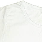 Розмір XL на 46й Футболка Жіноча Білого кольору з Принтом і Написом, Літні Футболки, Білі Футболки, фото 3