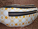 Жіноча сумка на пояс Друк на мистецтві шкірка Чудова якість лише гуртом, фото 2