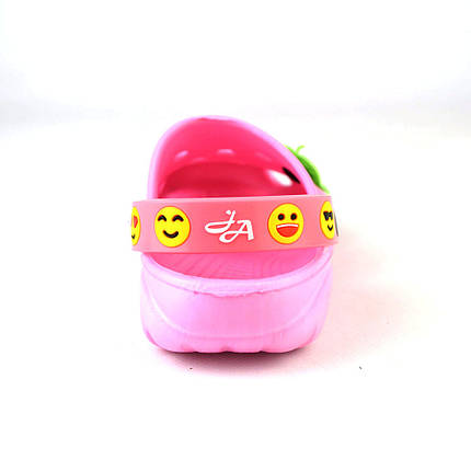 Сабо крокси підліток 28-34 розмір Рожеві, фото 2