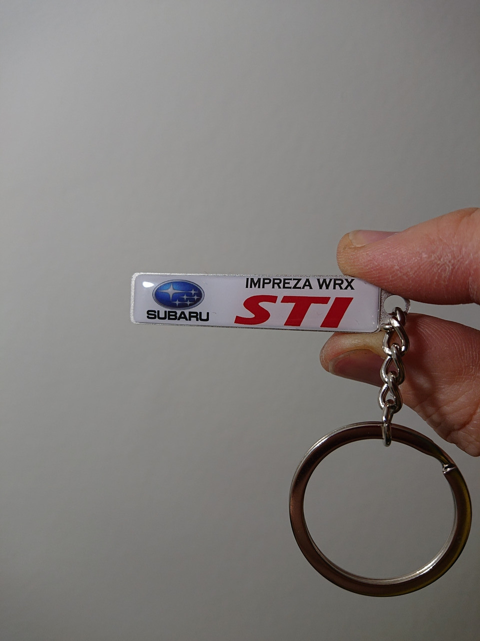 Брелок номер SUBARU impreza (Двосторонній)