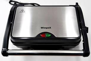 Притискної контактний гриль WimpeX WX-1066 (1500 Вт) Сірий