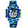 Чоловічий наручний годинник Skmei Kids Синій камуфляж, фото 3