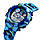 Чоловічий наручний годинник Skmei Kids Синій камуфляж, фото 2