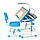 Парта-трансформер для школяра FunDesk Sorrico Blue, фото 5