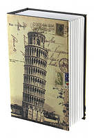 Книжка сейф на ключі Пізанська Вежа 180х115х55 мм Книга скринька Італія