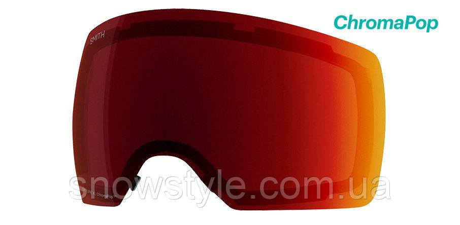 Змінна лінза Smith Skyline XL ChromaPop Sun Red Mirror S3, фото 1