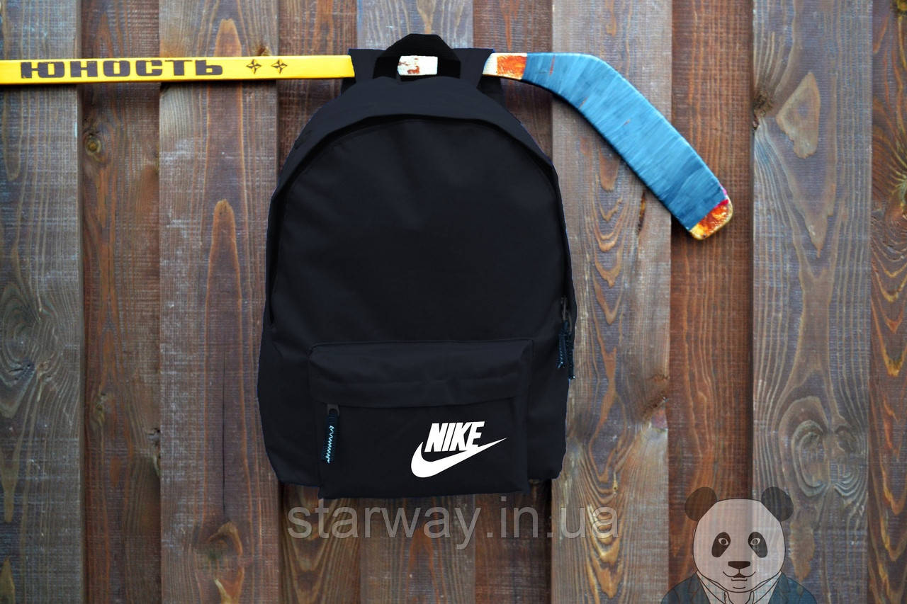 Стильний рюкзак з принтом Nike, фото 1
