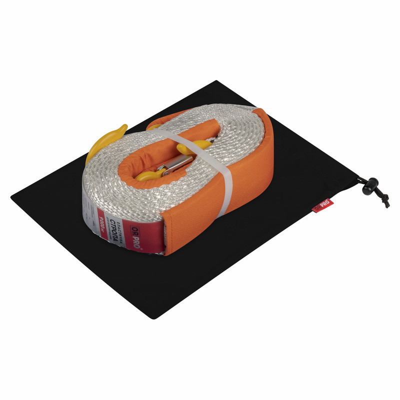 Решіток мішок ORPRO для буксирувальної стропи 25х35 см (Чорний), фото 1