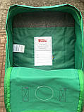 Рюкзак Fjallraven Kanken classic 16L Канкен класик 16л Villa Green Rainbow з райдужними ручками, фото 6