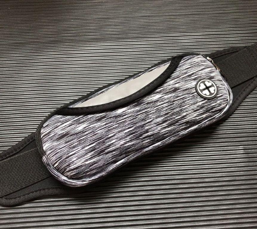 Сумка бананка спортивна Сірий