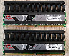 Комплект на 4 GB (2x2GB) DDR2 800MHz G.Skill PC2 6400U CL4 RAM (Intel/AMD) Оперативна пам'ять