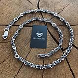 Срібний чоловічий ланцюжок, фото 3