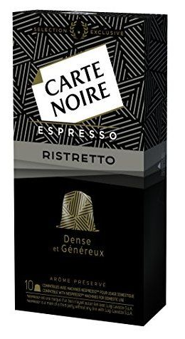 Carte Noire by Nespresso Ristretto (10 капсул)