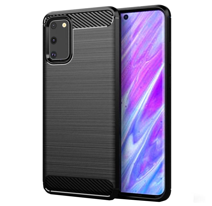 Чохол Primo Carbon Fiber Series для Samsung Galaxy S20 (SM-G980) - Black