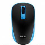Миша бездротова оптична Havit MS626GT, чорно-синя, фото 3
