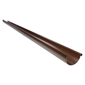 Жолоб металевий коричневий NEW 125 4м Aqueduct 125/87