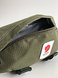 Поясна сумка бананка Fjällräven kanken Ulvo Hip Pack Medium оливковий Київ, фото 3