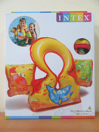 Жилет із нарукавниками Intex 58673 66х44 см 3-6 років, фото 4