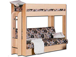 Двоярусне ліжко з розкладним спальним місцем ДКД-0505, фото 3