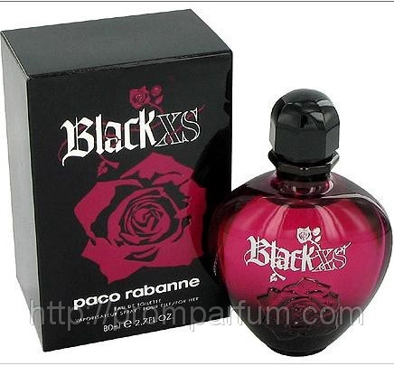 Жіноча туалетна вода Black XS for Her Paco Rabanne