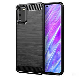 Чохол Primo Carbon Fiber Series для Samsung Galaxy S20 (SM-G980) - Black