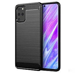 Чохол Primo Carbon Fiber Series для Samsung Galaxy S20 Plus (SM-G985) - Black