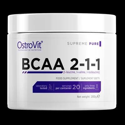 Амінокислоти Extra Pure BCAA 2:1:1 Ostrovit 200 г (Pure)