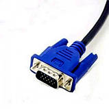 Кабель VGA-VGA 1,5м для монітора, проєктора, фото 3