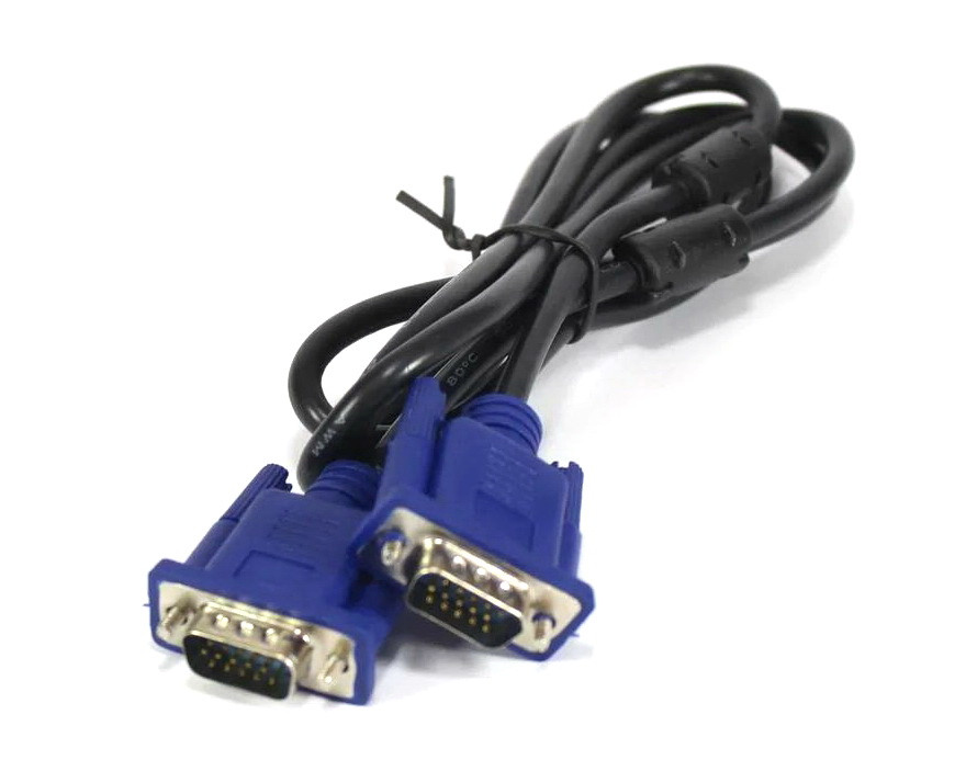 Кабель VGA-VGA 1,5м для монітора, проєктора