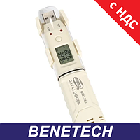 Реєстратор вологості і температури цифровий, USB, 0-100%, -30-80°C BENETECH GM1365