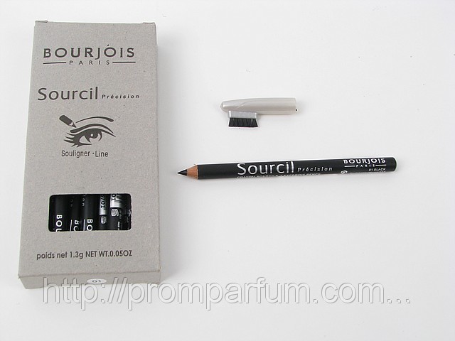 Карандаш для бровей - Bourjois Sourcil precision Souligner-Line (цвет 01 black) (реплика) ABD-N