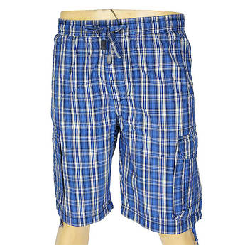 Бавовняні чоловічі шорти в клітку Cordial СО1102 З: 306