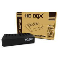 HD BOX S1 COMBO Комбинированный спутниковый и эфирный ресивер FULL HD DVB-S2 DVB-T2 IPTV YOUTUBE USB WiFi