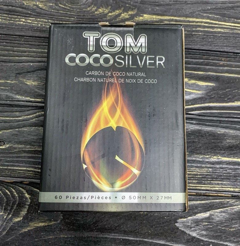 Уголь для кальяна Tom Cococha Silver (Kaloud, Калауд), 1 кг - фото 4 - id-p241754497