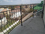 Прості ковані огорожі для балконів, терас, альтанок, фото 2