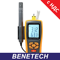 Термогігрометр цифровий, термопара, Bluetooth 0-100%, -10-50°C BENETECH GM1361X